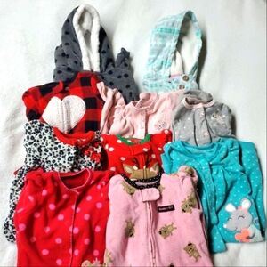 Baby Girl Lot Of 10 Size 9 Month